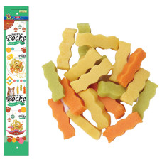 DoggyMan Wave Shaped Cheese Snack Mixed Flavor лакомство для собак, 80 гр