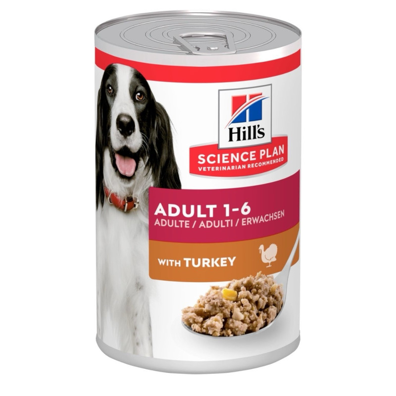 Hill's SP Canine Adult Turkey влажный корм с индейкой для собак, 370 гр
