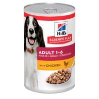 Hill's SP Canine Adult Chicken вологий корм з куркою для собак, 370 гр