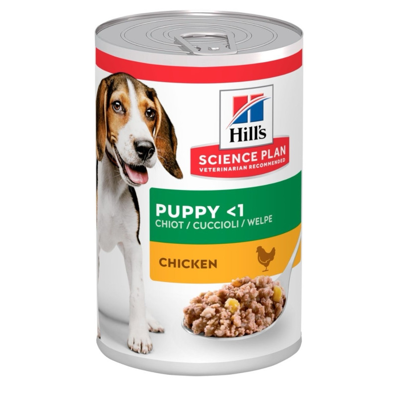 Hill's SP Puppy Chicken вологий корм з куркою для щенят, 370 гр
