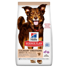 Hill’s SP Adult Medium Breed Culinary Creations сухой корм с уткой и картофелем для собак средних пород 2.5 кг