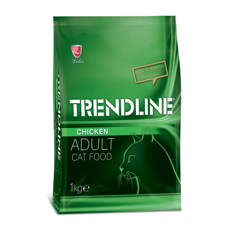 Trendline Cat Chicken сухой корм с курицей для котов, 1 кг