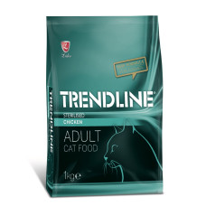 Trendline Sterilized Cat Chicken сухой корм с курицей для стерилизованных котов, 1 кг