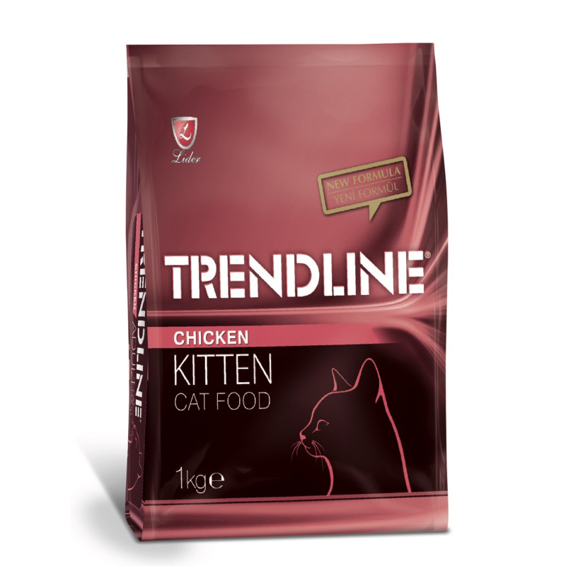 Trendline Kitten Chicken сухий корм з куркою для кошенят, 1 кг