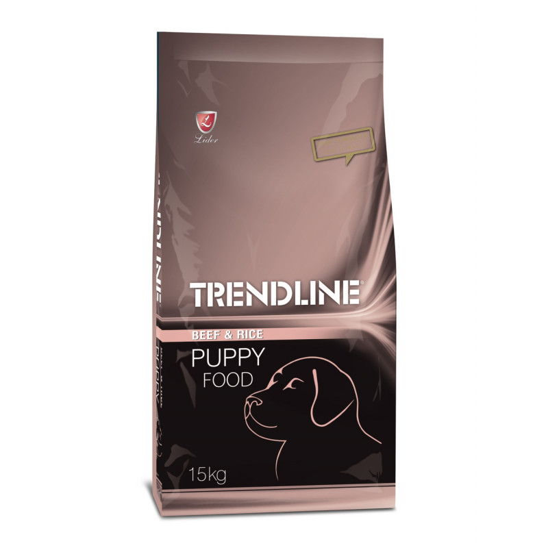 Trendline Puppy Beef сухой корм с говядиной для щенят, 15 кг