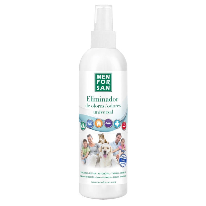 Menforsan Odor Eliminator Spray засіб для усунення запахів від домашніх тварин 250 мл