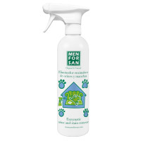 Menforsan Enzimatic Urine & Stain Remover засіб для усунення запаху та плям сечі тварин з м'яких поверхонь з ензимами 500 мл