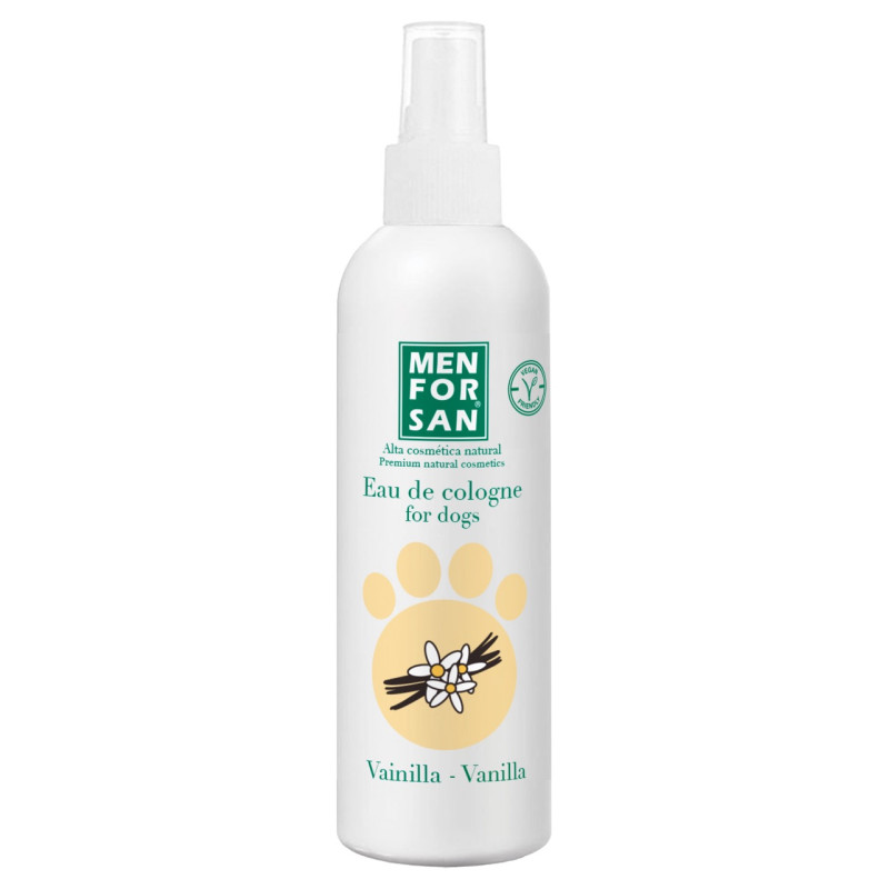Menforsan Eau Cologne for Dogs Vanilla одеколон для собак з ароматом ванілі, 125 мл