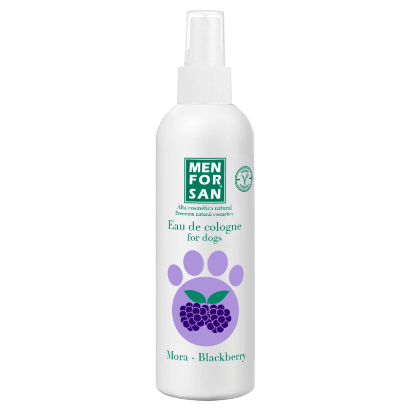Menforsan Eau De Cologne для Dogs Blackberry одеколон для собак с ароматом ежевики, 125 мл