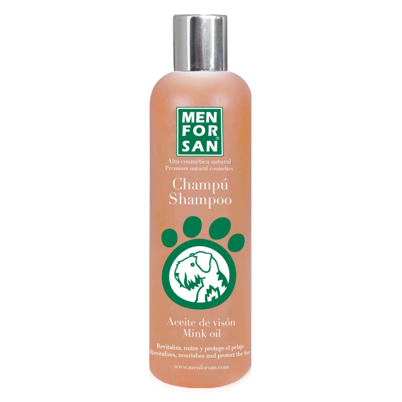 Menforsan Mink Oil шампунь для собак с норковым маслом, 300 мл