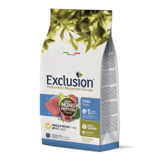 Exclusion Dog Adult Tuna Medium Breed сухий корм із тунцем для собак середніх порід 12 кг