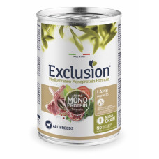 Exclusion Adult Dog Lamb Wet вологий корм з ягнятком для дорослих собак 400 гр