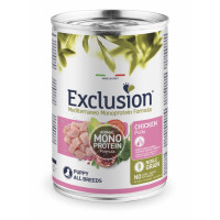 Exclusion Puppy Chicken Wet влажный корм с курицей для щенят 400 гр