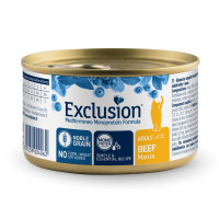 Exclusion Cat Adult Beef вологий корм з яловичиною для котів 85 гр
