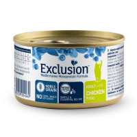 Exclusion Cat Adult Chicken влажный корм с курицей для котов 85 гр
