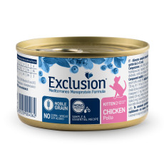 Exclusion Kitten Chicken влажный корм с курицей для котят 85 гр