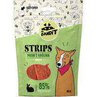 Mr. Bandit Rabbit Strips ласощі для собак із кроликом, 80 гр
