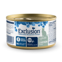 Exclusion Cat Mature Sterilized Chicken влажный корм с курицей для стерилизованных котов пожилого возраста 85 гр