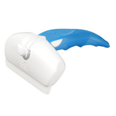 FoOlee Easee дешеддер для собак та котів, розмір L, синій