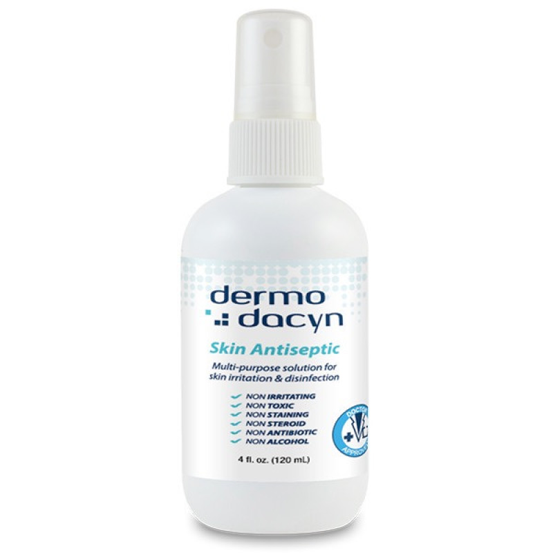 Microcyn Dermodacyn Skin Antiseptic спрей для ухода за кожей у собак и кошек, 120 мл