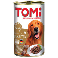 TOMi 3 Kinds of Poultry влажный корм для собак с мясом птицы 1.2 кг