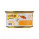 GimCat Shiny Cat Superfood влажный корм для котов с тунцом и тыквой, 70 гр - фото 1