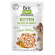 Brit Care Cat Fillets in Gravy влажный корм для котят с курицей, 85 гр
