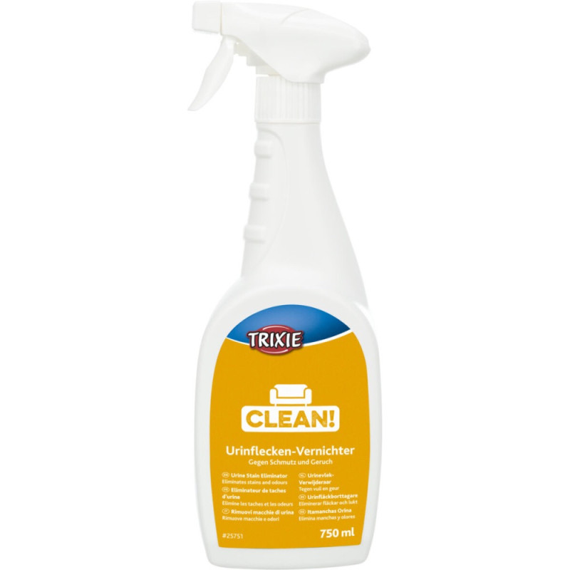 Trixie Clean! засіб для видалення плям сечі від котів та собак 750 мл