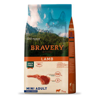 Bravery Mini Adult Lamb сухой корм с ягненком для взрослых собак малых пород 7 кг