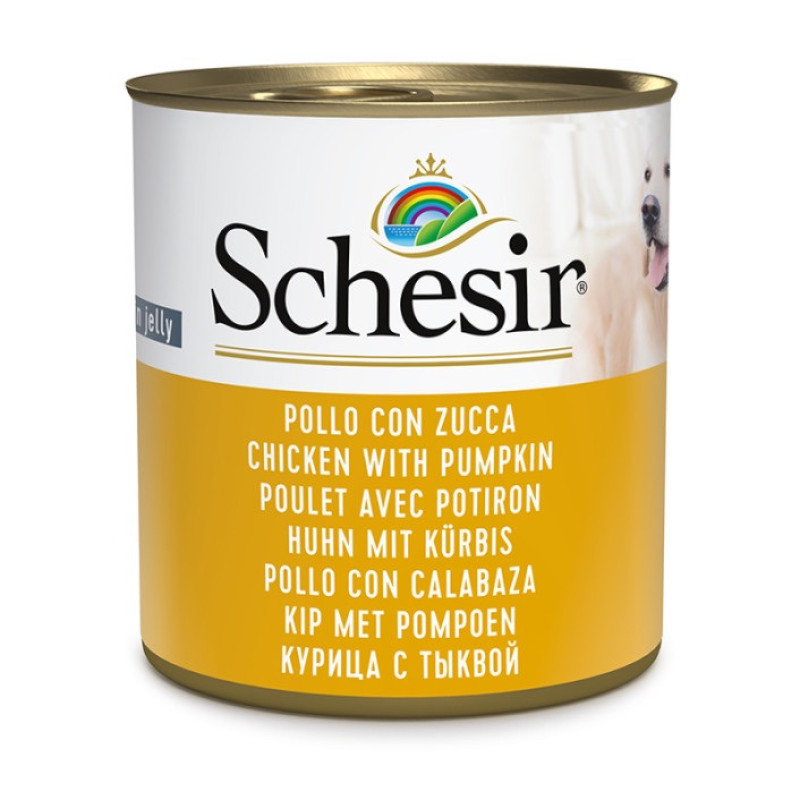 Schesir Chicken With Pumpkin вологий корм із куркою для собак, 285 гр