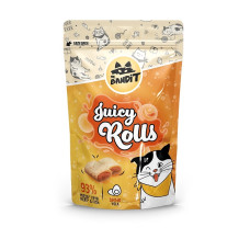 Mr. Bandit Juicy Yolk Rolls ласощі для котів з жовтком, 40 гр