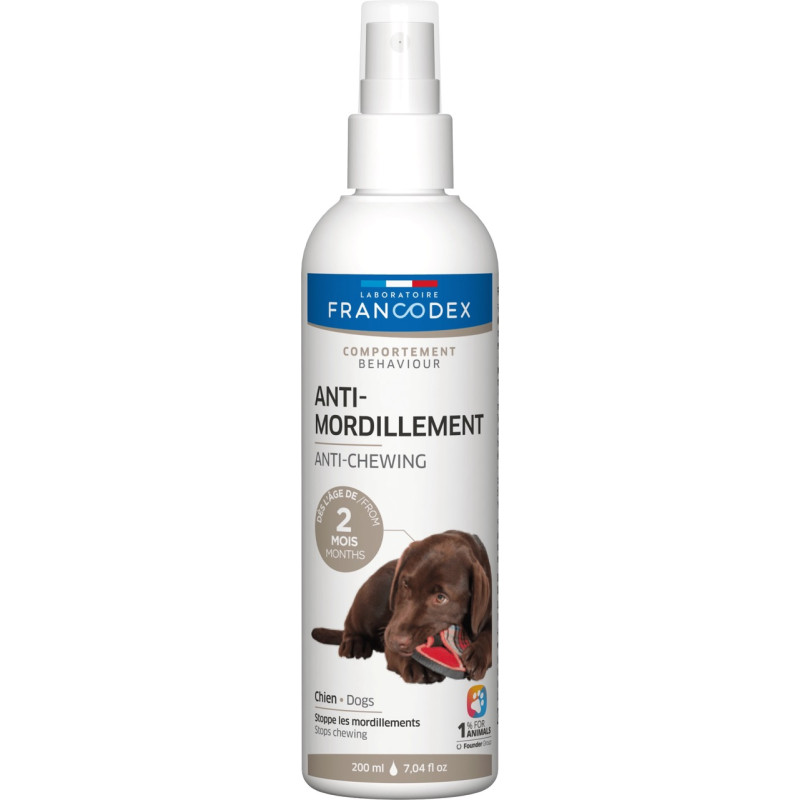 Francodex Anti-Chew Puppy Dog спрей от грызения для собак 200 мл