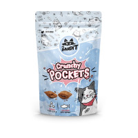 Mr. Bandit Crunchy Pockets Salmon ласощі для котів з лососем, 40 гр