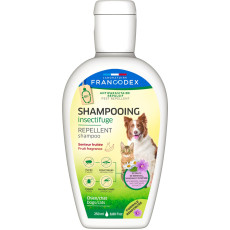 Francodex Repellent Shampoo Fruit Fragrance шампунь от блох и клещей для собак и кошек, 250 мл