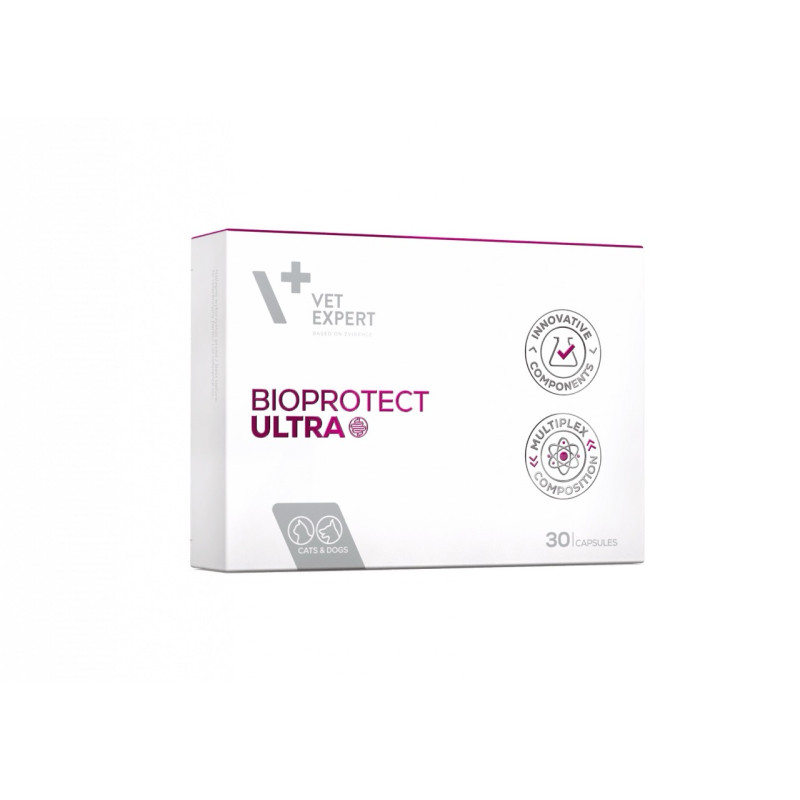 VetExpert BioProtect Ultra пищевая добавка для собак с нарушениями ЖКТ, 30 табл