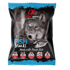 Alpha Spirit Fish Snacks for Dogs лакомство для собак с рыбой, 50 гр