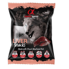 Alpha Spirit Liver Snacks for Dogs лакомство для собак с печенью, 50 гр