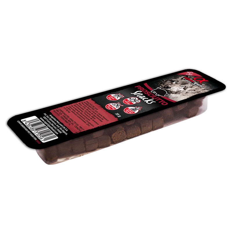 Alpha Spirit Prosciutto Snacks for Dogs лакомство для собак с прошуто, 35 гр