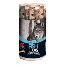 Alpha Spirit Fish Sticks for Dogs лакомство для собак с рыбой, 16 шт х 10 гр