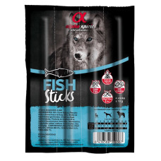 Alpha Spirit Fish Sticks for Dogs лакомство для собак с рыбой, 4 шт х 10 гр