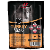 Alpha Spirit Turkey Sticks for Dogs лакомство для собак с индейкой, 4 шт х 10 гр