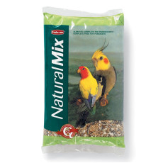 Padovan Naturalmix Parrocchetti корм для средних попугаев, 850 гр