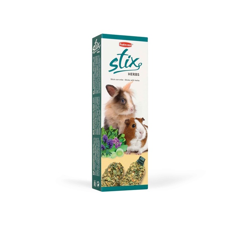 Padovan Stix Herbs Coniglietti лакомство для грызунов, 100 гр