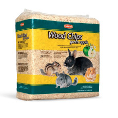 Padovan Wood Chips Green Apple наполнитель для грызунов 14 л