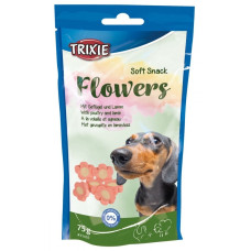 Trixie Flowers лакомство для собак с ягненком и курицей, 75 гр
