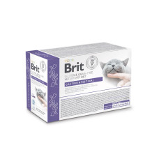 Brit VD Gastrointestinal вологий корм з ягнятком для котів із захворюваннями ШКТ, 12 шт х 85 гр
