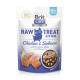 Brit Raw Treat Kitten Freeze-dried лакомство для котят с курицей и лососем, 40 гр