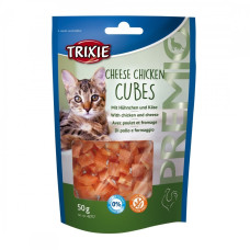 Trixie Premio Cheese Chicken Cubes ласощі для котів з куркою та сиром 50 гр