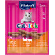 Vitakraft Sticks Turkey Lamb лакомство для кошек с индейкой и ягненком, 3 шт х 6 гр