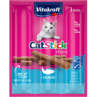 Vitakraft Sticks Salmon лакомство для кошек с лососем, 3 шт х 6 гр